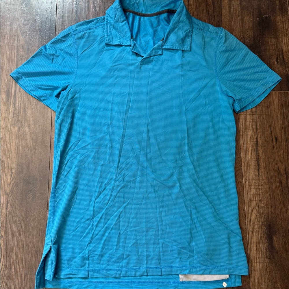 Lululemon Sky Blue Polo Shirt